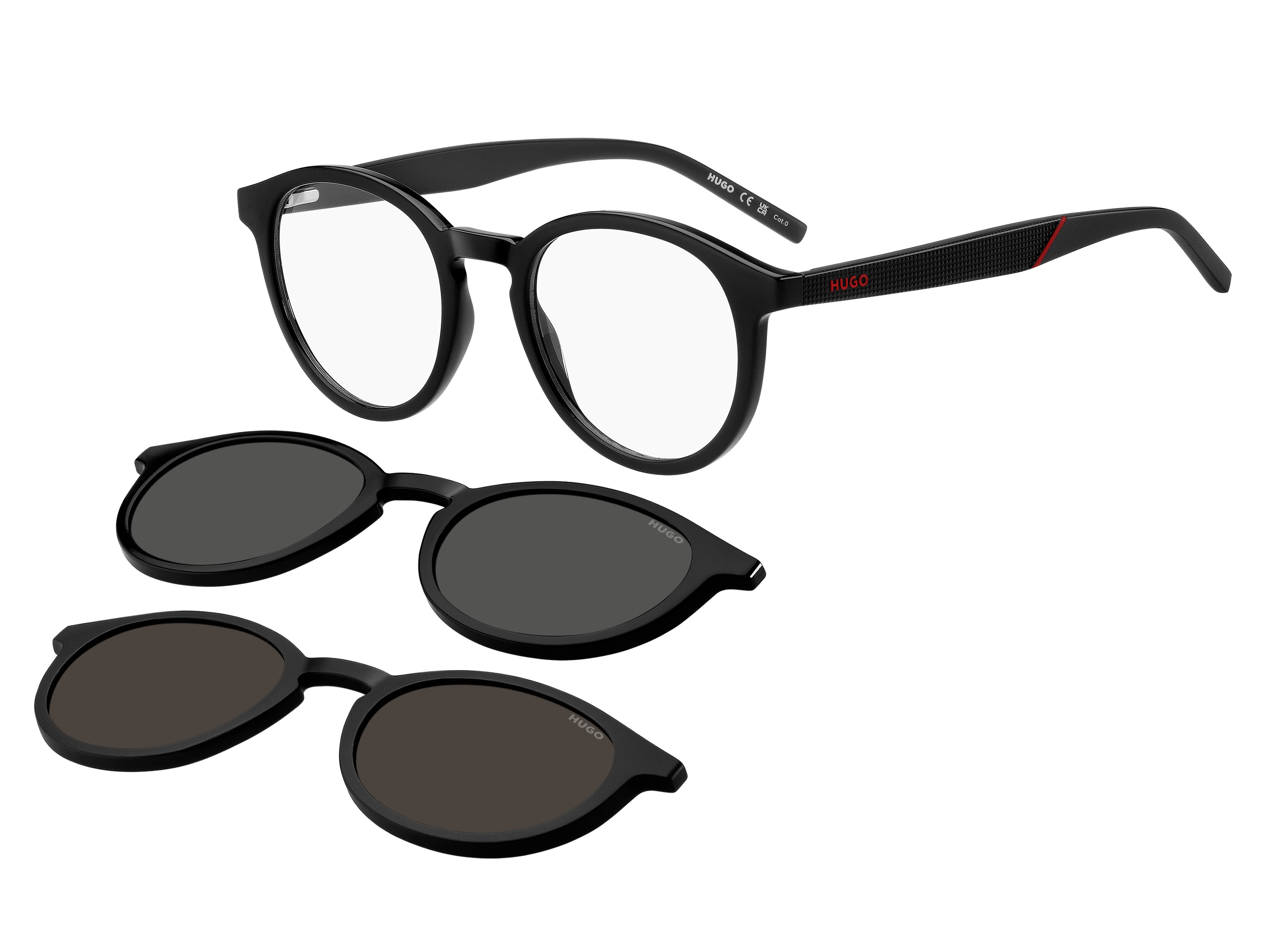 Hugo Boss Uomo Hugo Boss HG 1330/CS2 807/99 Occhiali da sole Acetato Nero Trasparente Pantos Normale Hugo Boss Uomo Hugo Boss HG 1330/CS2 807/99 Occhiali da sole Acetato Nero Trasparente Pantos Normale
