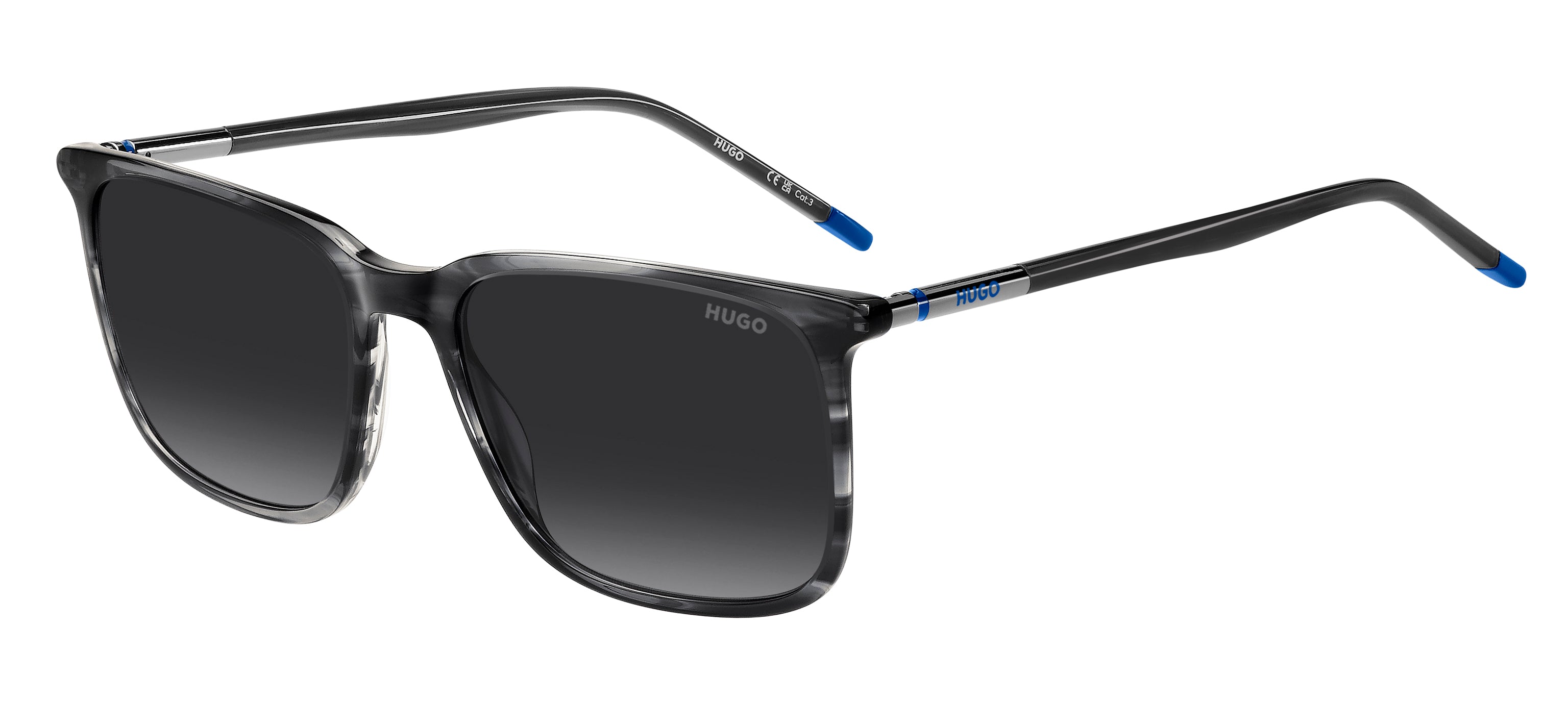 Hugo Boss Uomo Hugo Boss HG 1344/S 2W8/9O Occhiali da sole Acetato Grigio Grigio Squadrata Normale Sfumato Hugo Boss Uomo Hugo Boss HG 1344/S 2W8/9O Occhiali da sole Acetato Grigio Grigio Squadrata Normale Sfumato