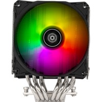 Hydrogon D120 Processore Raffreddatore d''aria 12 cm Nero 1 pz, raffreddamento CPU