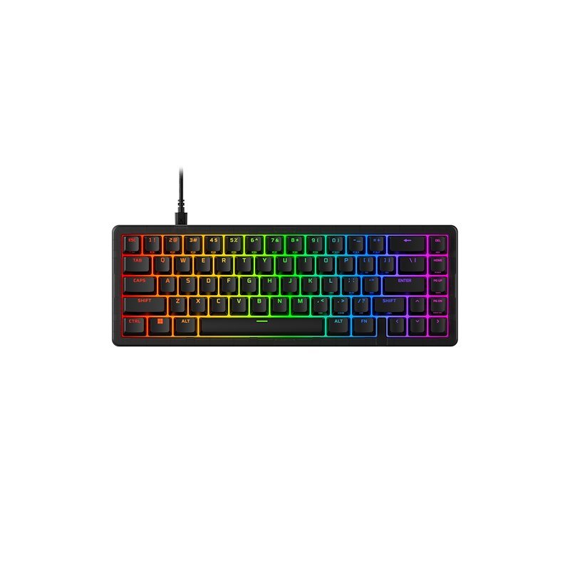 Hyperx Tastiera da gaming Origins 2 65 QWERTY USA Retroilluminata Nera