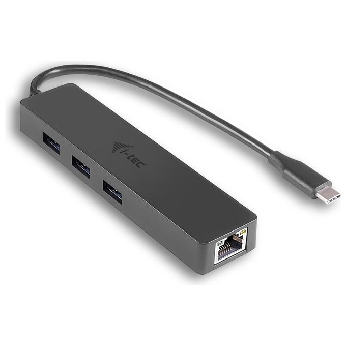 I-tec Advance C31GL3SLIM Hub di Interfaccia Usb 3.0 Type-C 5000Mbit-s Nero
