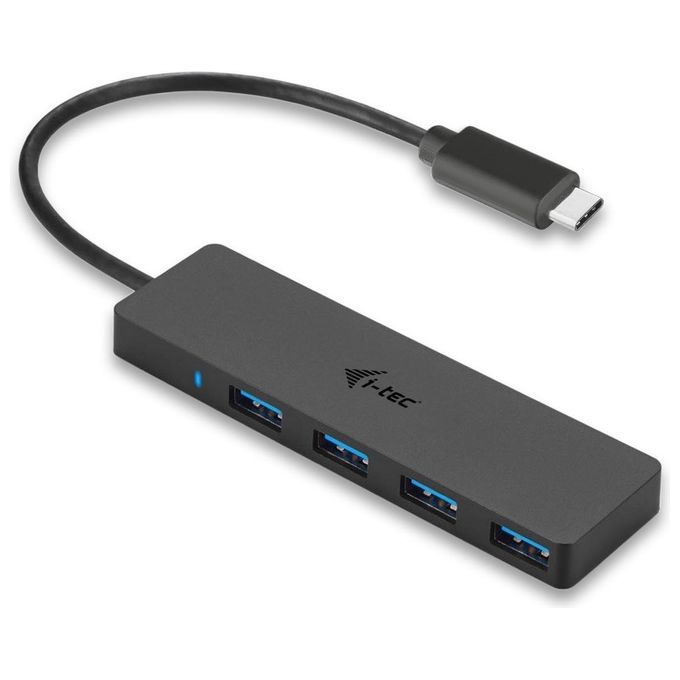 I-tec Advance C31HUB404 Hub di Interfaccia Usb 3.1 Type-C 5000Mbit-s Nero I-tec Advance C31HUB404 Hub di Interfaccia Usb 3.1 Type-C 5000Mbit-s Nero