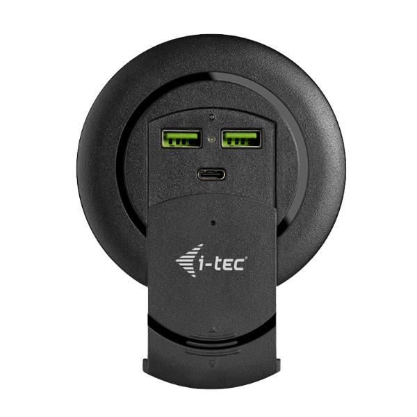 I-Tec Desk Charger Usb-C + 2x Usb-A 96W CHARGER96WD