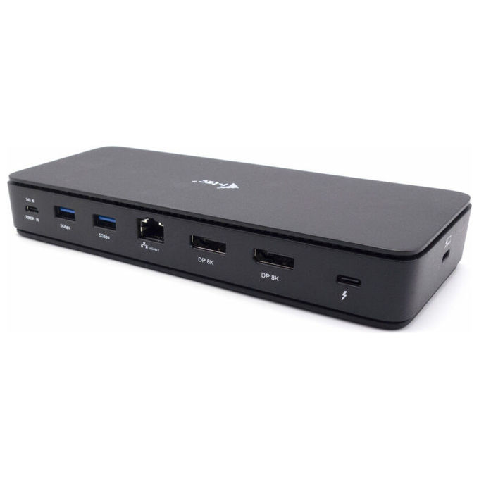 I-tec Docking Station Thunderbolt 4 Dual DisplayPort 92W Nero I-tec Docking Station Thunderbolt 4 Dual DisplayPort 92W Nero
