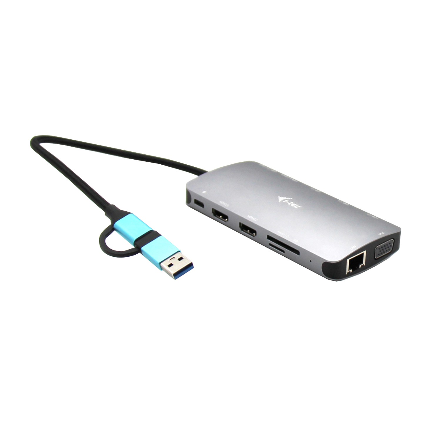 I-Tec Docking Station Usb 3.0 Usb-C/Tb3 3X Display Metal Nano Dock With Lan Pd 100 W
