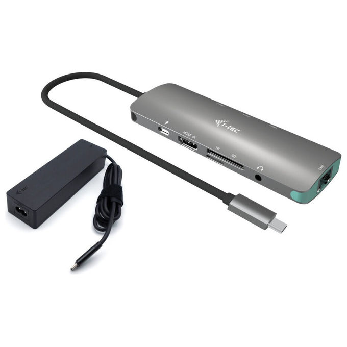 I-tec Docking Station USB-C 4K HDMI LAN con Power Delivery 100W I-tec Docking Station USB-C 4K HDMI LAN con Power Delivery 100W