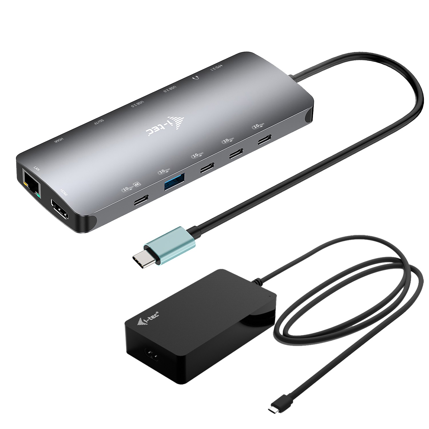 I-Tec Docking Station Usb-C Nano 3X Lcd 2X Hdmi 1X Usb-C Video Pd 140W