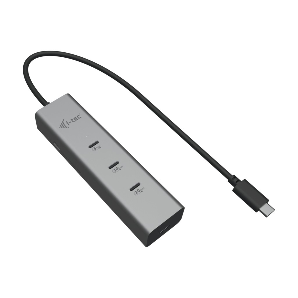 I-Tec Hub Usb-C 5 Porte Con Usb C Video 8K Power Delivery 85W Charging