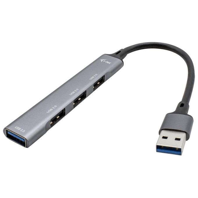 I-Tec Metal Usb 3.0 Hub 1x Usb 3.0 3x Usb 2.0