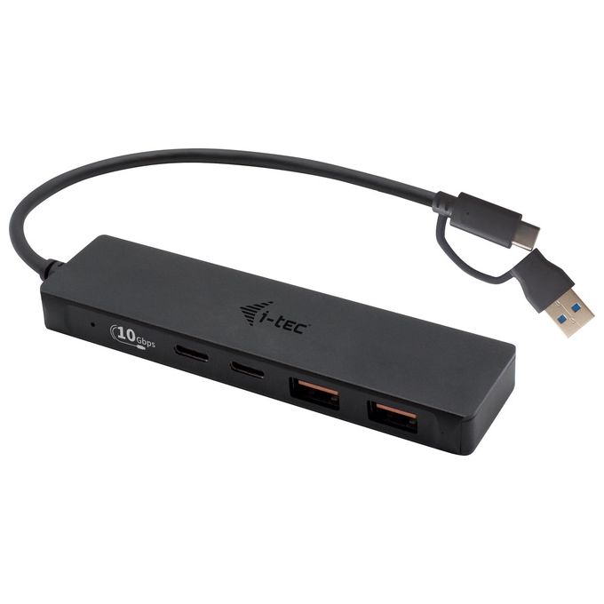 I-Tec Metal Usb-C Hub 2x Uusb 3.0 + 2x Usb-C I-Tec Metal Usb-C Hub 2x Uusb 3.0 + 2x Usb-C