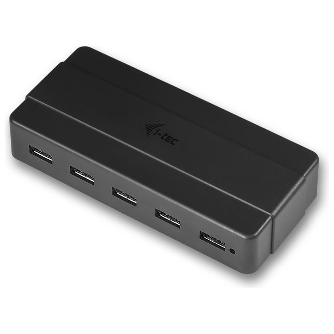 I-tec U3HUB742 Hub di Ricarica USB 3.2 Gen 1 7 Porte di cui 2 con Ricarica Rapida BC 1.2 Alimentatore Incluso Cavo 90 cm colore Nero I-tec U3HUB742 Hub di Ricarica USB 3.2 Gen 1 7 Porte di cui 2 con Ricarica Rapida BC 1.2 Alimentatore Incluso Cavo 90 cm colore Nero
