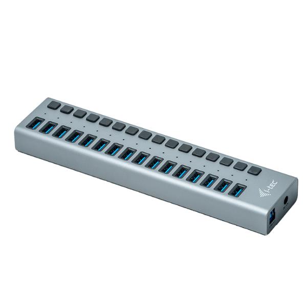 I-Tec USB 3.0 Charg 16 Port+pw Adapt 90W U3CHARGEHUB16