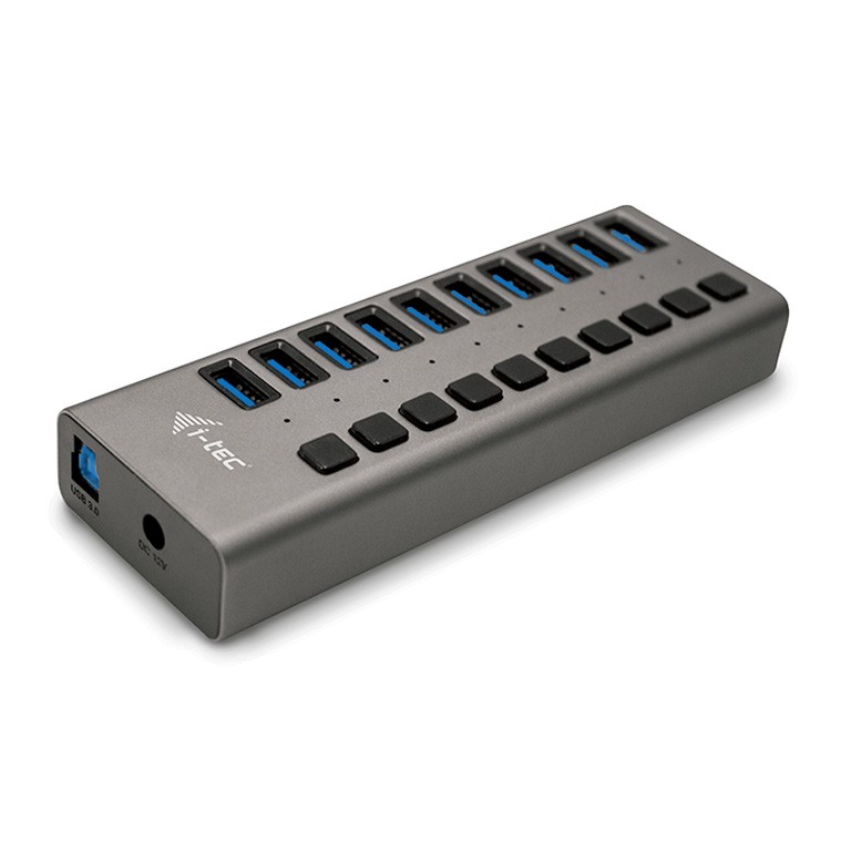 I-Tec Usb 3.0 Charging Hub 10 Port + Power Adapter 48 W