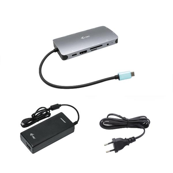 I-Tec Usb-C HDMI+VGA+LAN+PD100W+Charg112W C31NANOVGA112W