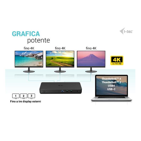 I-Tec Usb-C Triple 4K Display Docking C31TRIPLEDOCKPDPRO2IT I-Tec Usb-C Triple 4K Display Docking C31TRIPLEDOCKPDPRO2IT