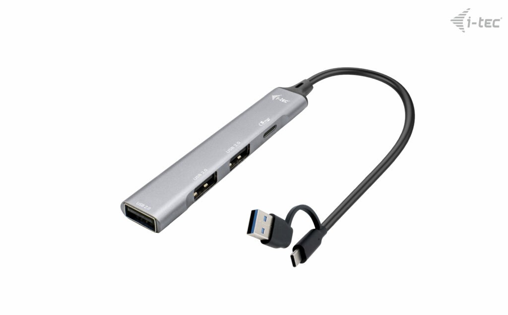 I-Tec Usb-C/Usb-AHub 1X Usb 3.0 + 3X Usb 2.0Metal