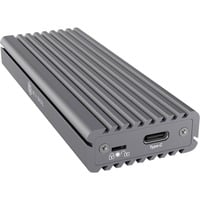 IB-1817M-C31 Box esterno SSD Grigio M.2, Disk enclosure