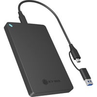 IB-201T-CU31 Box esterno SSD Nero 2.5", Disk enclosure