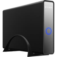 IB-382H-C31 Box esterno HDD/SSD Nero 2.5/3.5", Disk enclosure