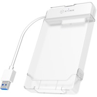 IB-AC703-U3 Box esterno HDD/SSD Bianco 2.5", Disk enclosure