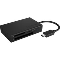 IB-CR401-C3 lettore di schede USB 3.2 Gen 1 (3.1 Gen 1) Type-C Nero