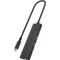 IB-HUB1437-CPD Cablato USB 3.2 Gen 2 (3.1 Gen 2) Type-C Nero, Hub USB IB-HUB1437-CPD Cablato USB 3.2 Gen 2 (3.1 Gen 2) Type-C Nero, Hub USB