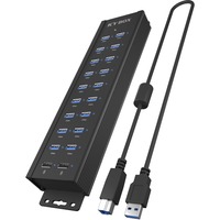 IB-HUB1720-U3 USB 3.2 Gen 1 (3.1 Gen 1) Type-B Nero, Hub USB