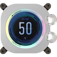 iCUE XC7 RGB ELITE LCD BIANCO, raffreddamento CPU