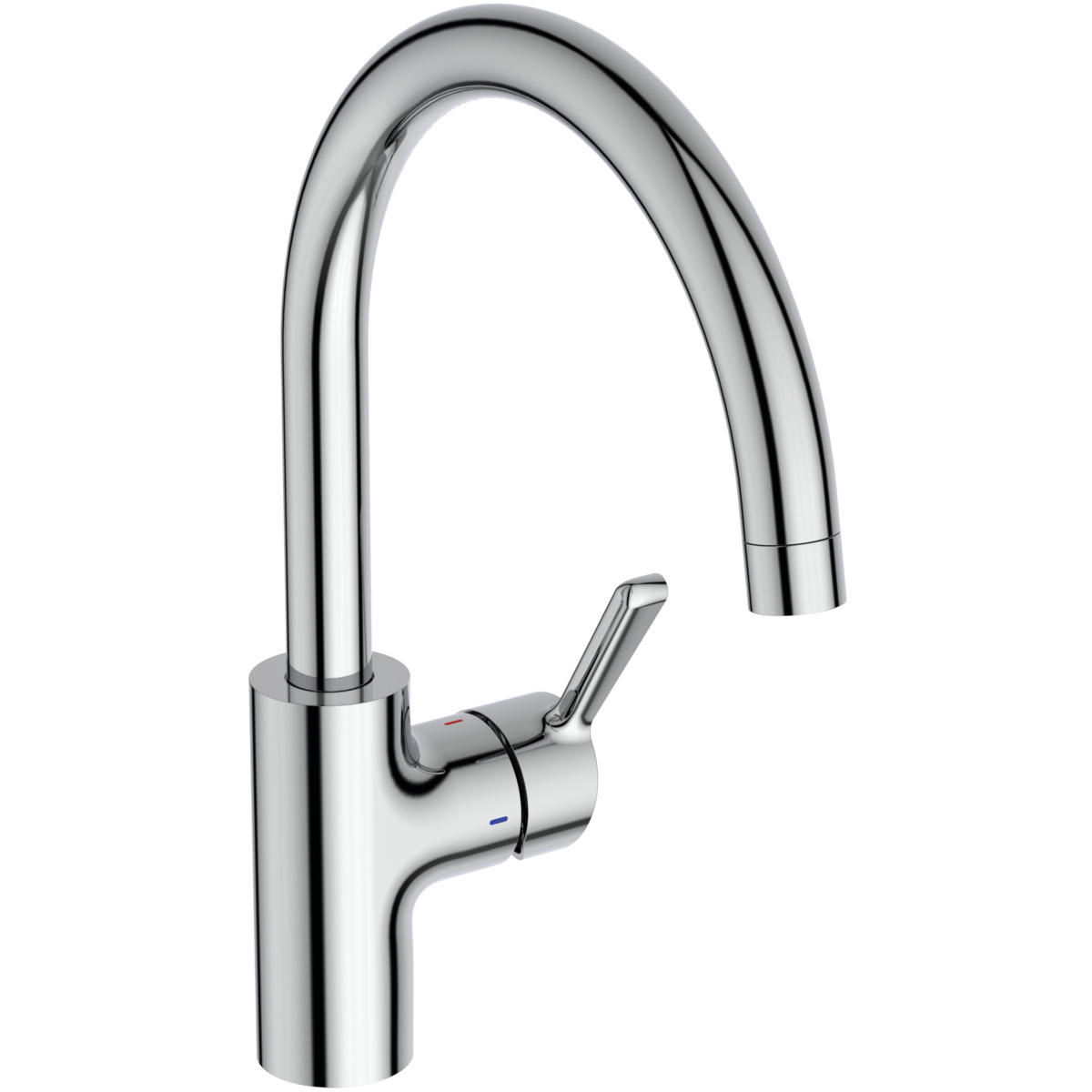 Ideal Standard Alero Miscelatore Da Cucina, Altezza Bocca 211 Mm, Bocca Girevole A 360°, Installazione Rapida, Miscelatore Per Lavello Da Cucina – Cromo (114 X 256 X 341 Mm) Ideal Standard Alero Miscelatore Da Cucina, Altezza Bocca 211 Mm, Bocca Girevole A 360°, Installazione Rapida, Miscelatore Per Lavello Da Cucina – Cromo (114 X 256 X 341 Mm)