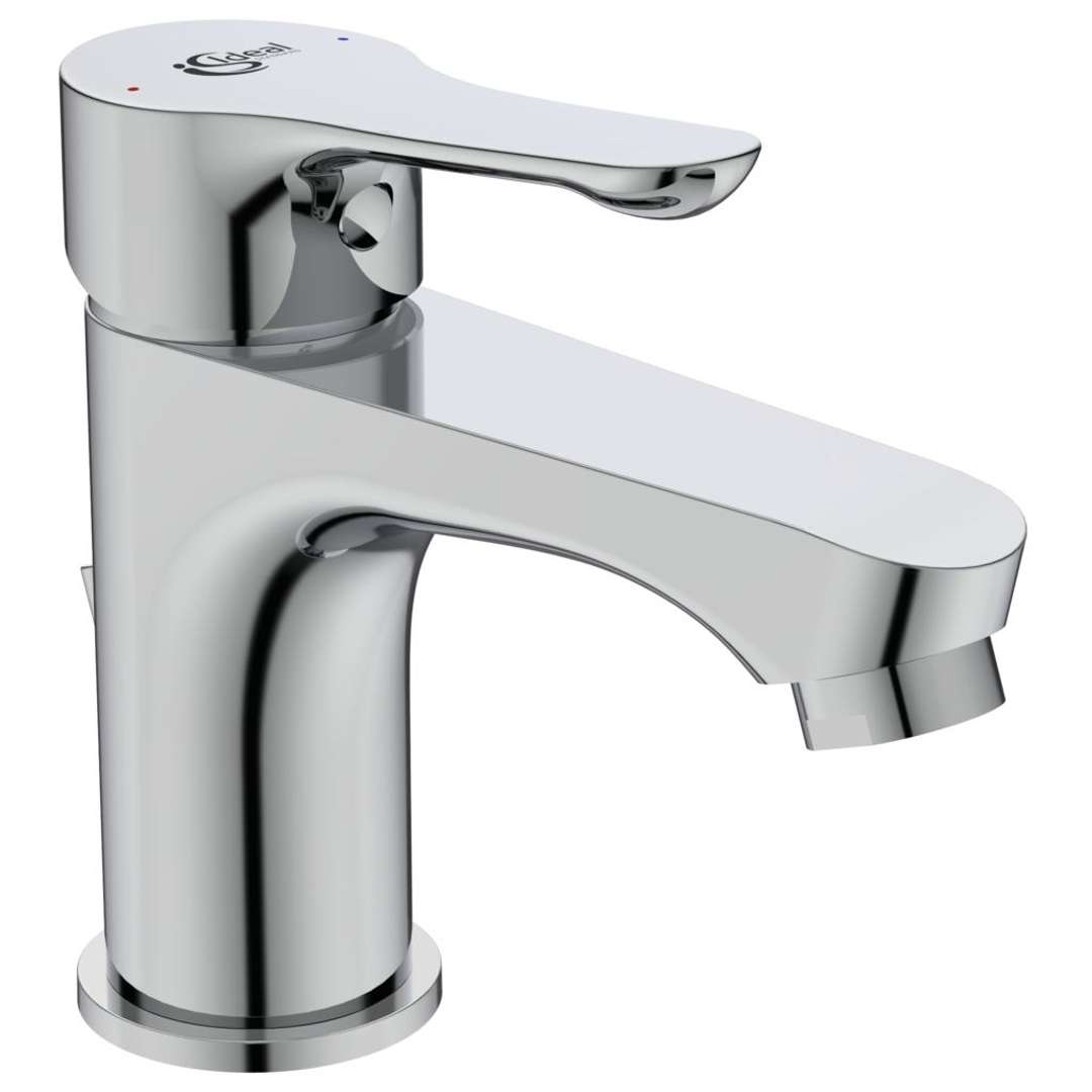 Ideal Standard - Alpha - Miscelatore Da Lavabo Con Sistema Di Scarico, Cromo Bc486aa