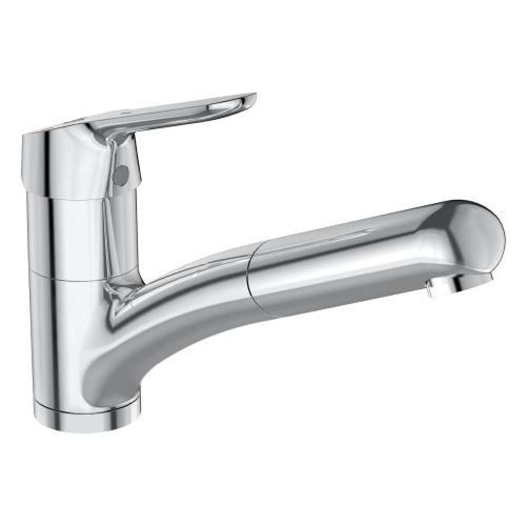 Ideal Standard - Ceraflex - Miscelatore Per Lavello Con Bocca Di Erogazione Estraibile, Bluestart, Cromato Bc143aa Ideal Standard - Ceraflex - Miscelatore Per Lavello Con Bocca Di Erogazione Estraibile, Bluestart, Cromato Bc143aa
