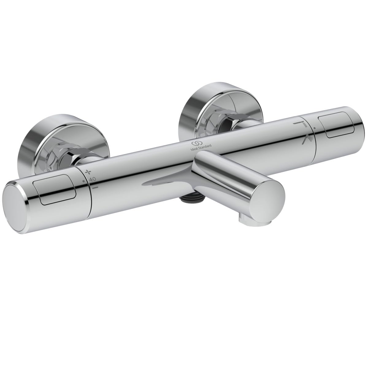 Ideal Standard Ceratherm T25n - Miscelatore Termostatico Per Vasca Da Bagno, Cromo A8475aa