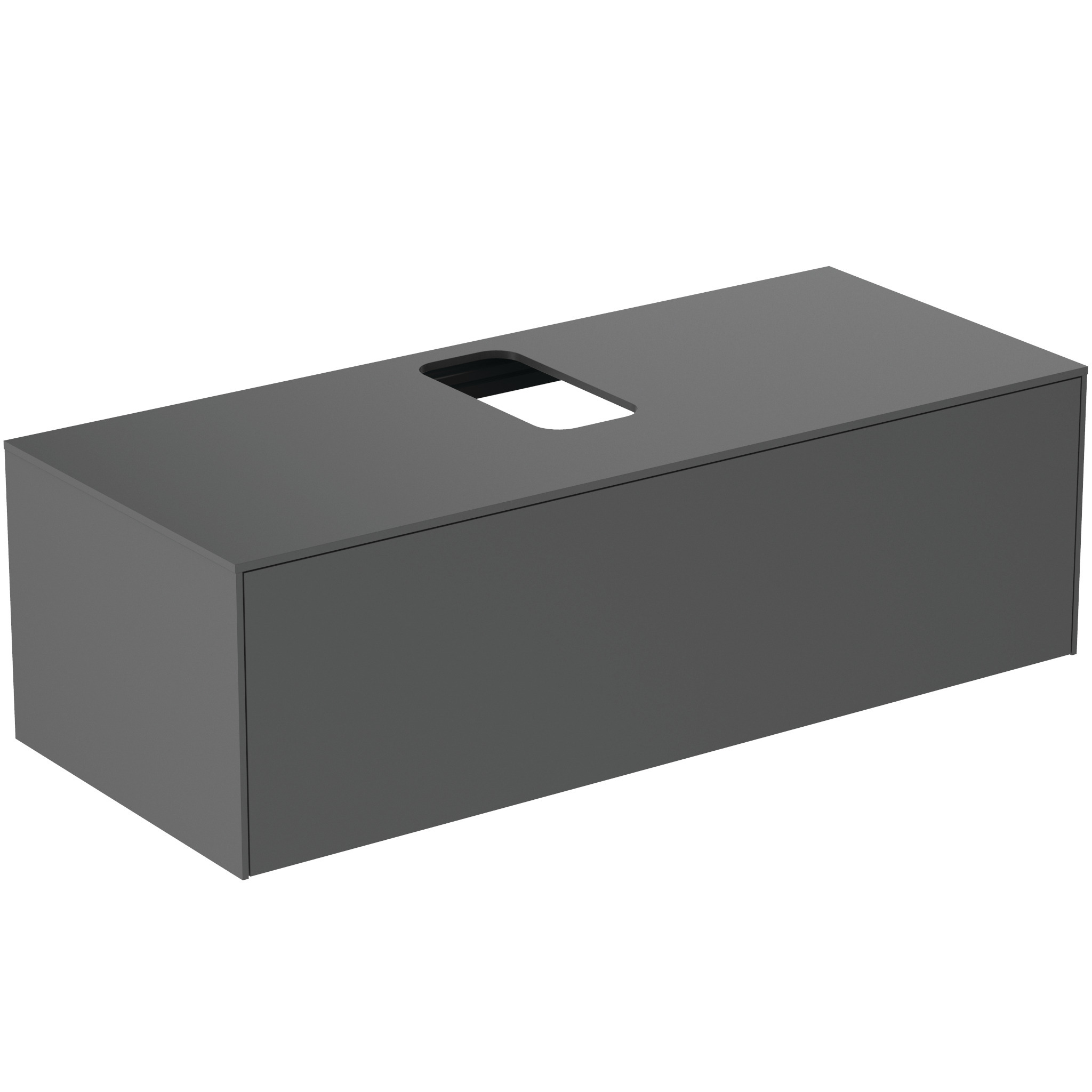 Ideal Standard Conca Meuble Sous-lavabo, 1 Tiroir, Découpe Au