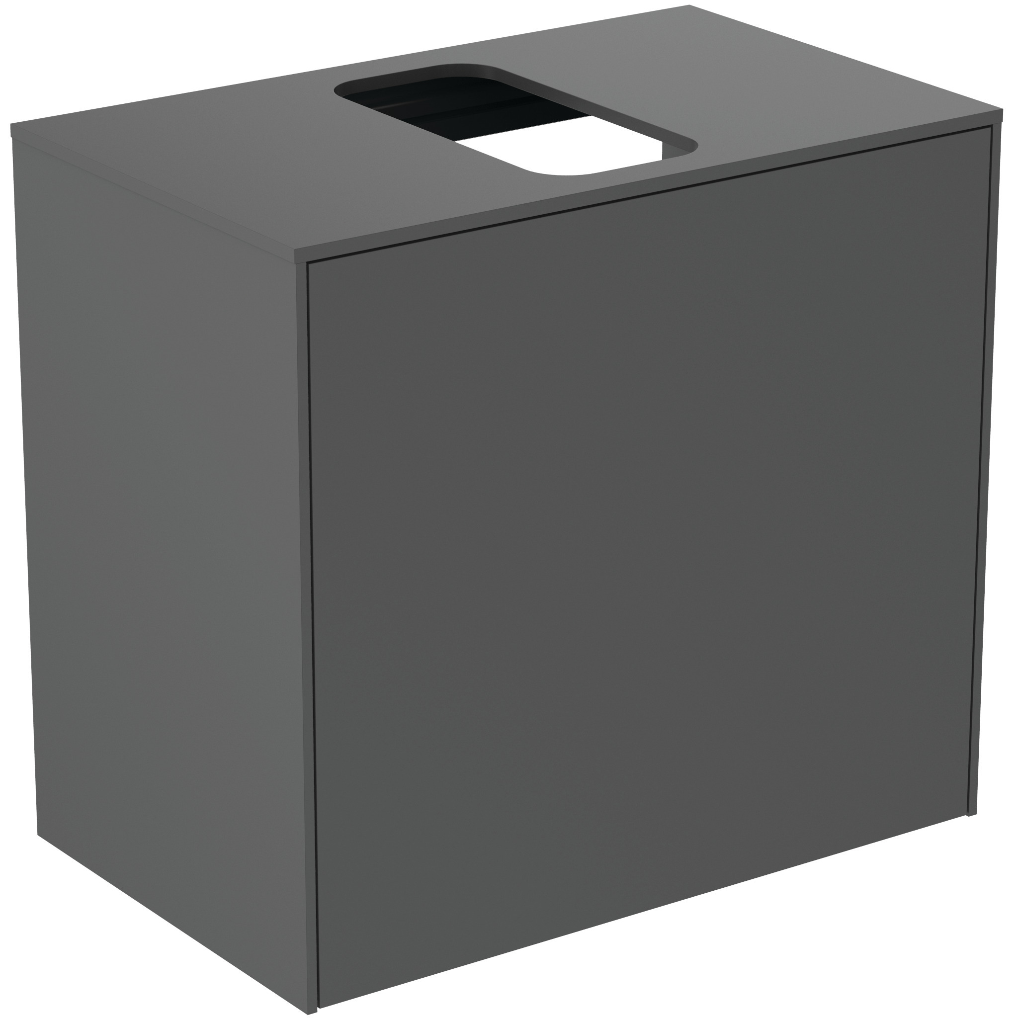 Ideal Standard Conca Meuble Sous-lavabo, 1 Tiroir, Découpe Au