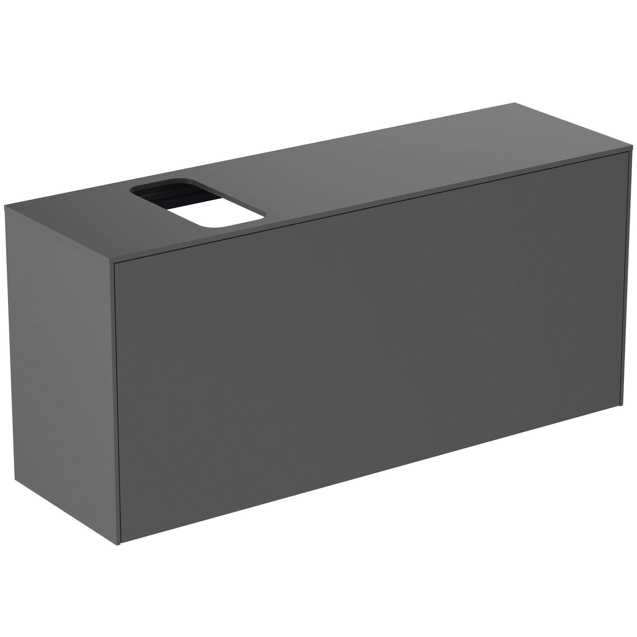 Ideal Standard Conca Meuble Sous-lavabo, 1 Tiroir, Découpe Au