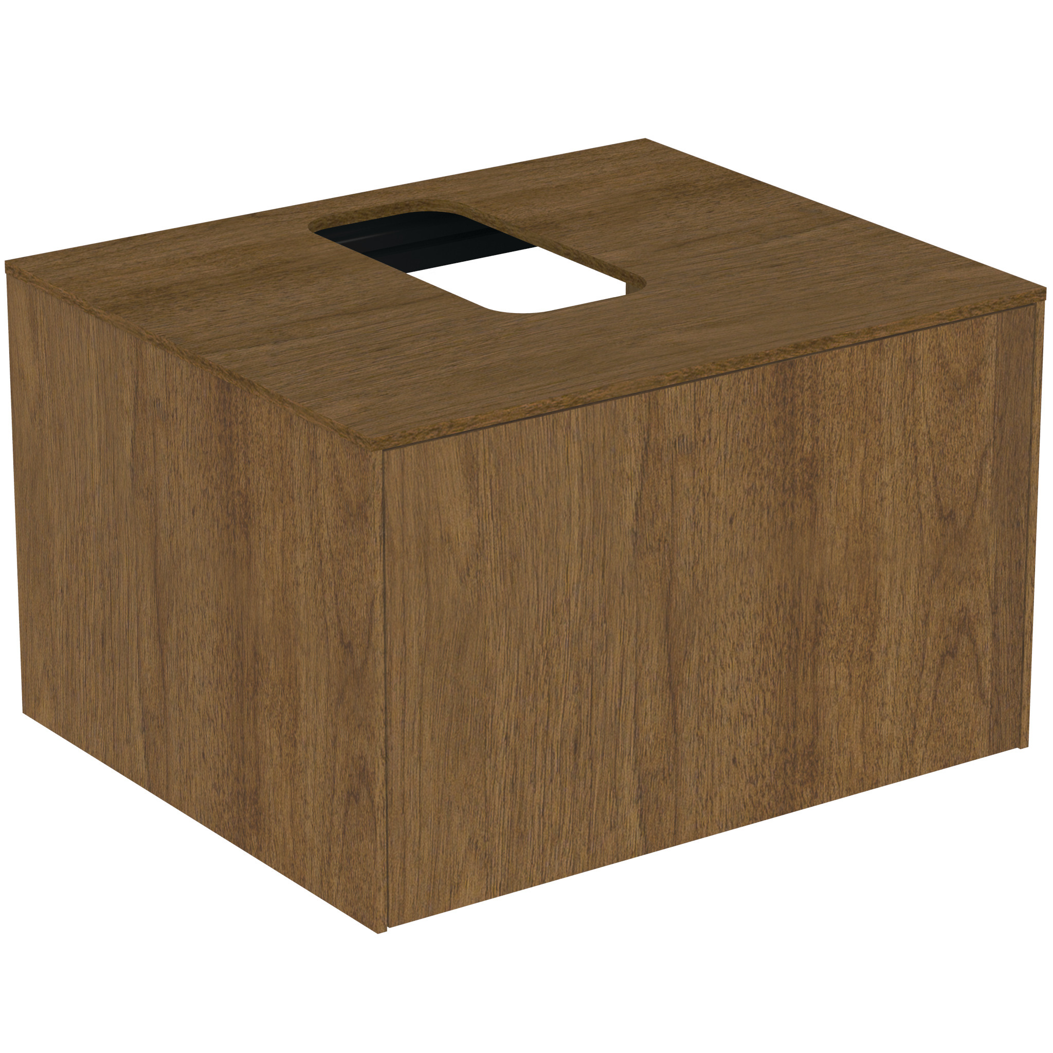Ideal Standard Conca Meuble Sous-lavabo, 1 Tiroir, Découpe Au