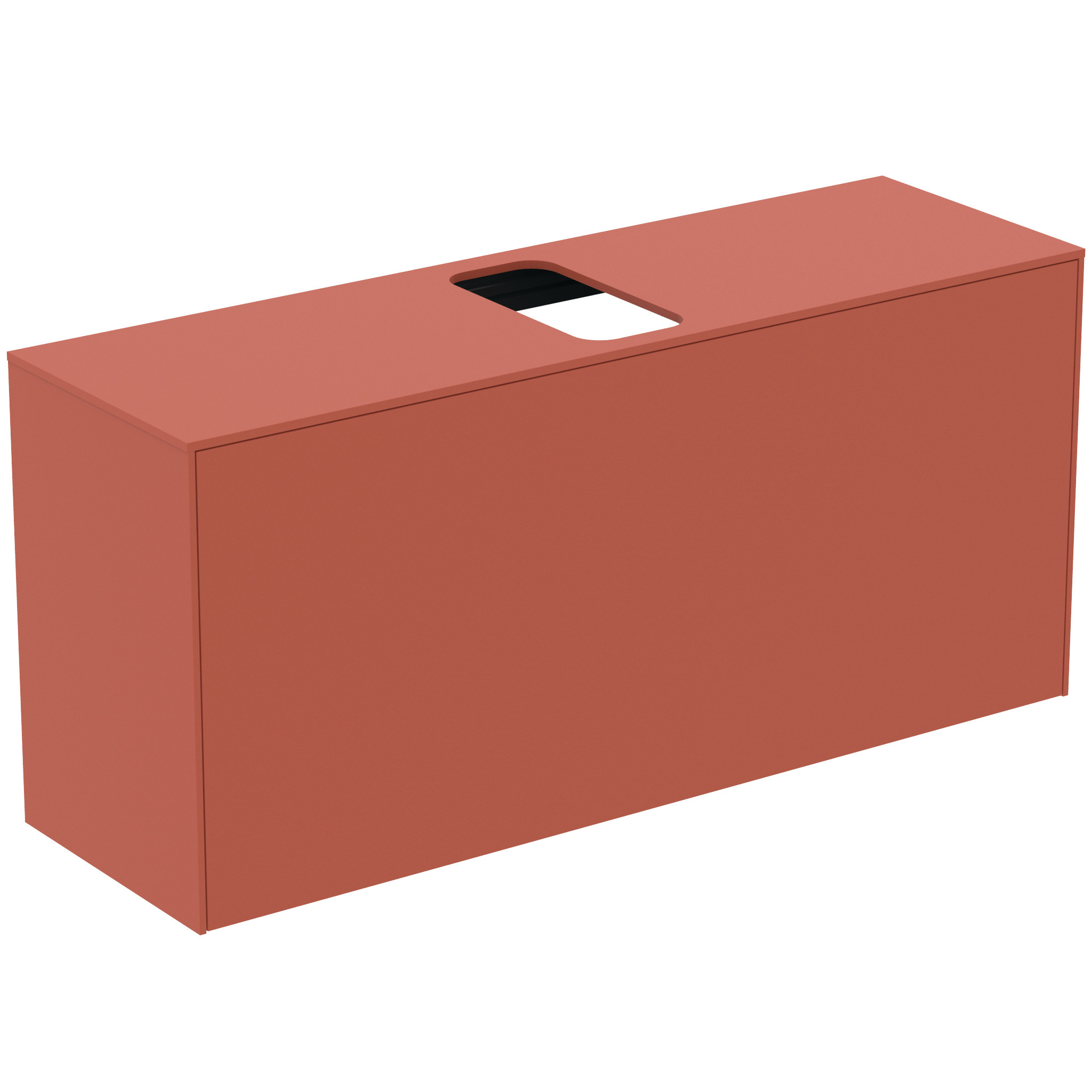 Ideal Standard Conca Meuble Sous-lavabo, 1 Tiroir, Découpe Au