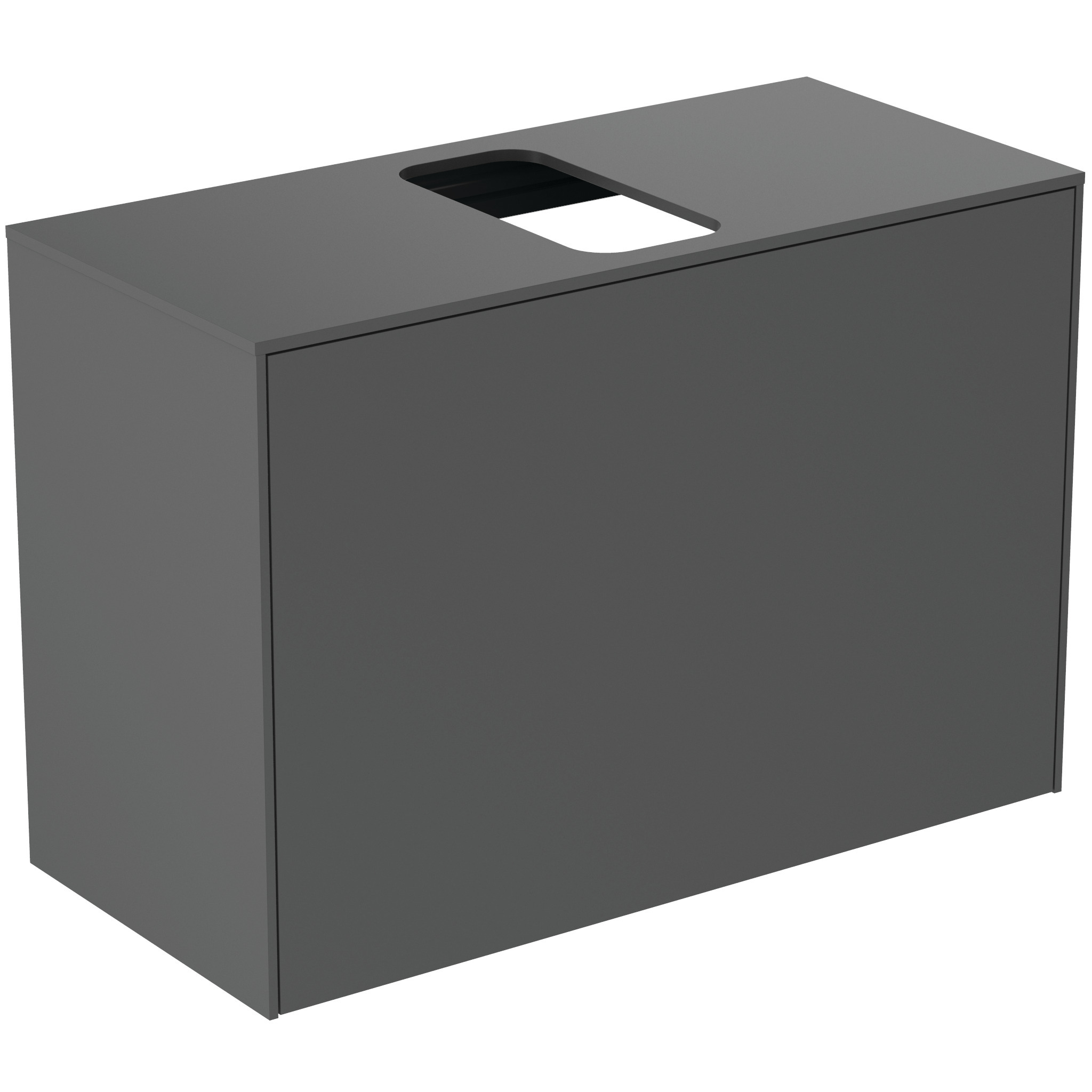 Ideal Standard Conca Meuble Sous-lavabo, 1 Tiroir, Découpe Au
