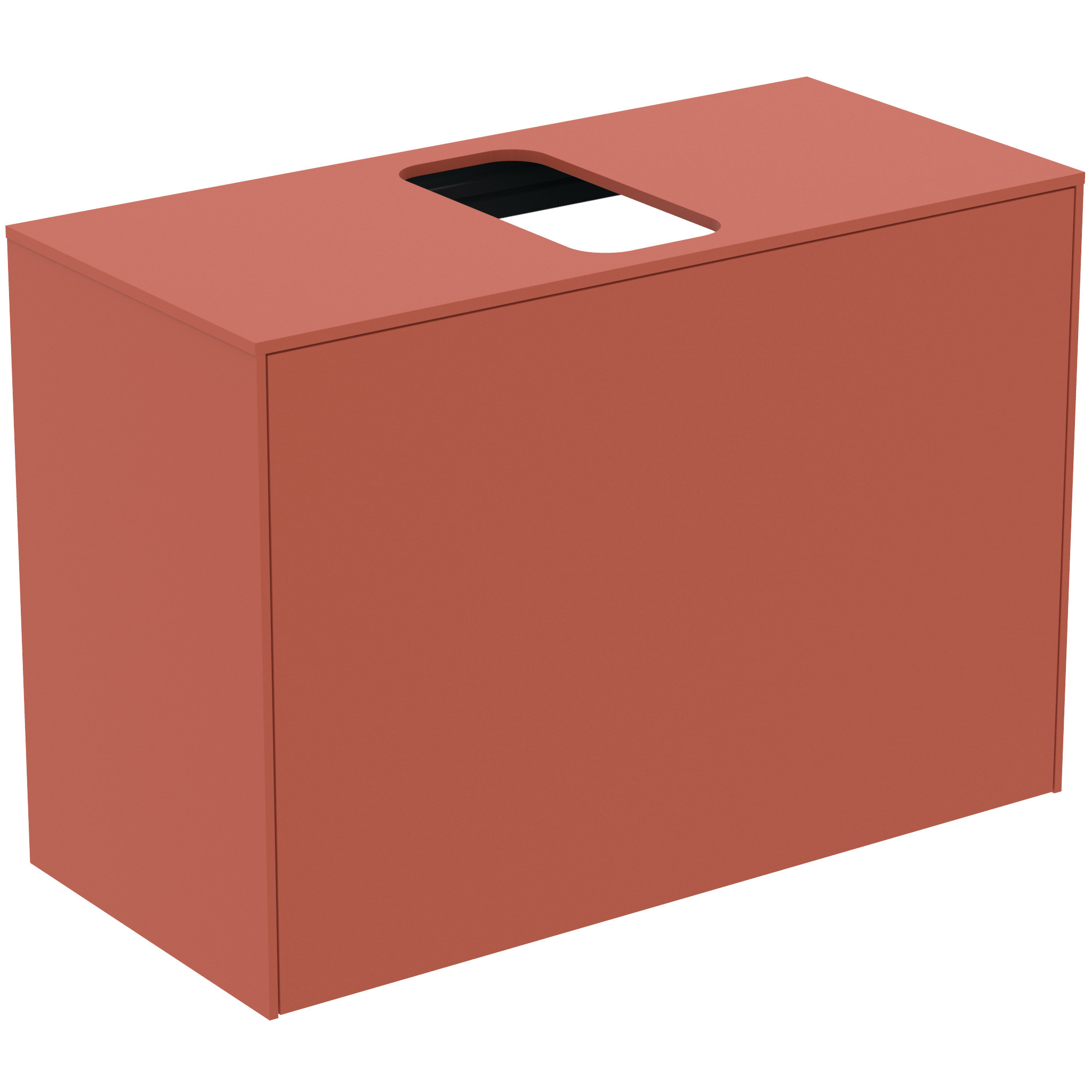 Ideal Standard Conca Meuble Sous-lavabo, 1 Tiroir, Découpe Au