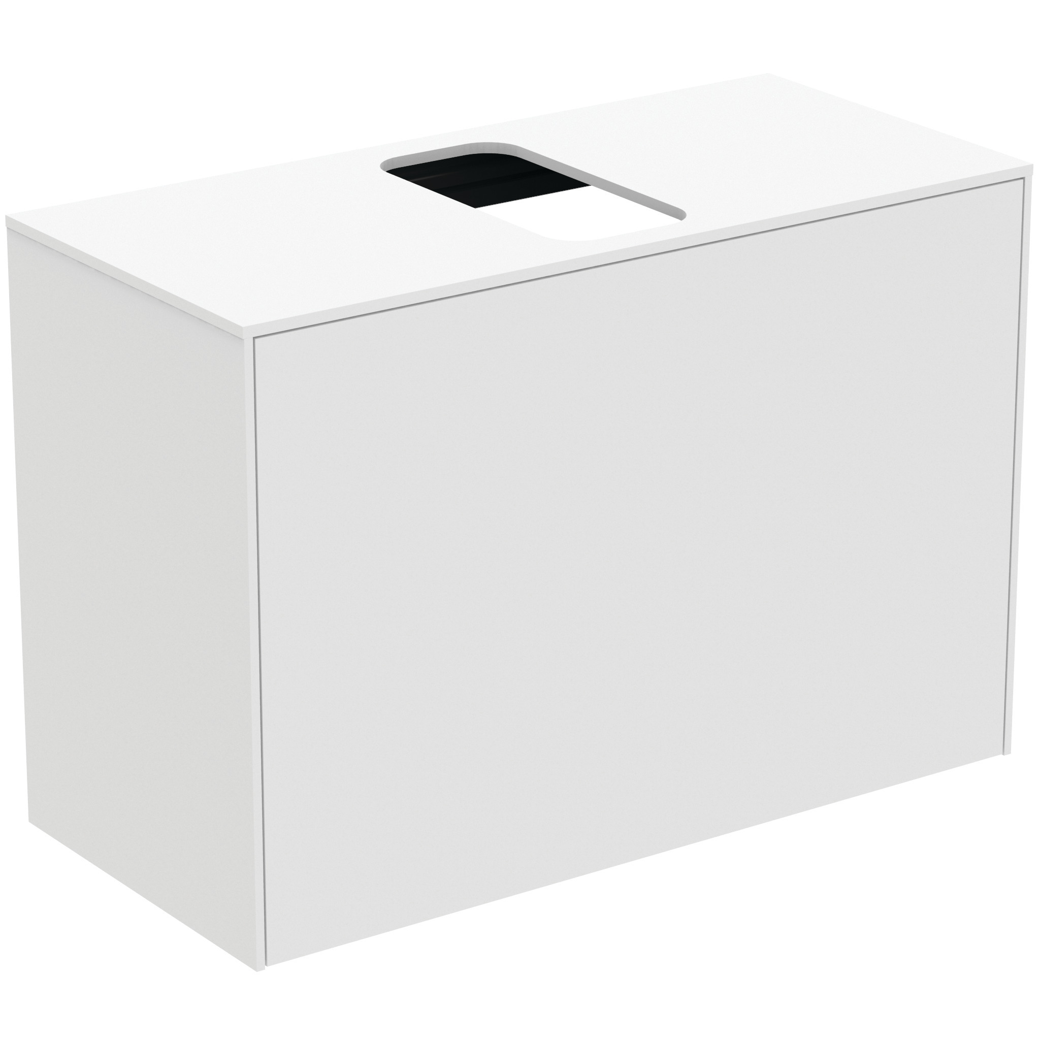 Ideal Standard Conca Meuble Sous-lavabo, 1 Tiroir, Découpe Au