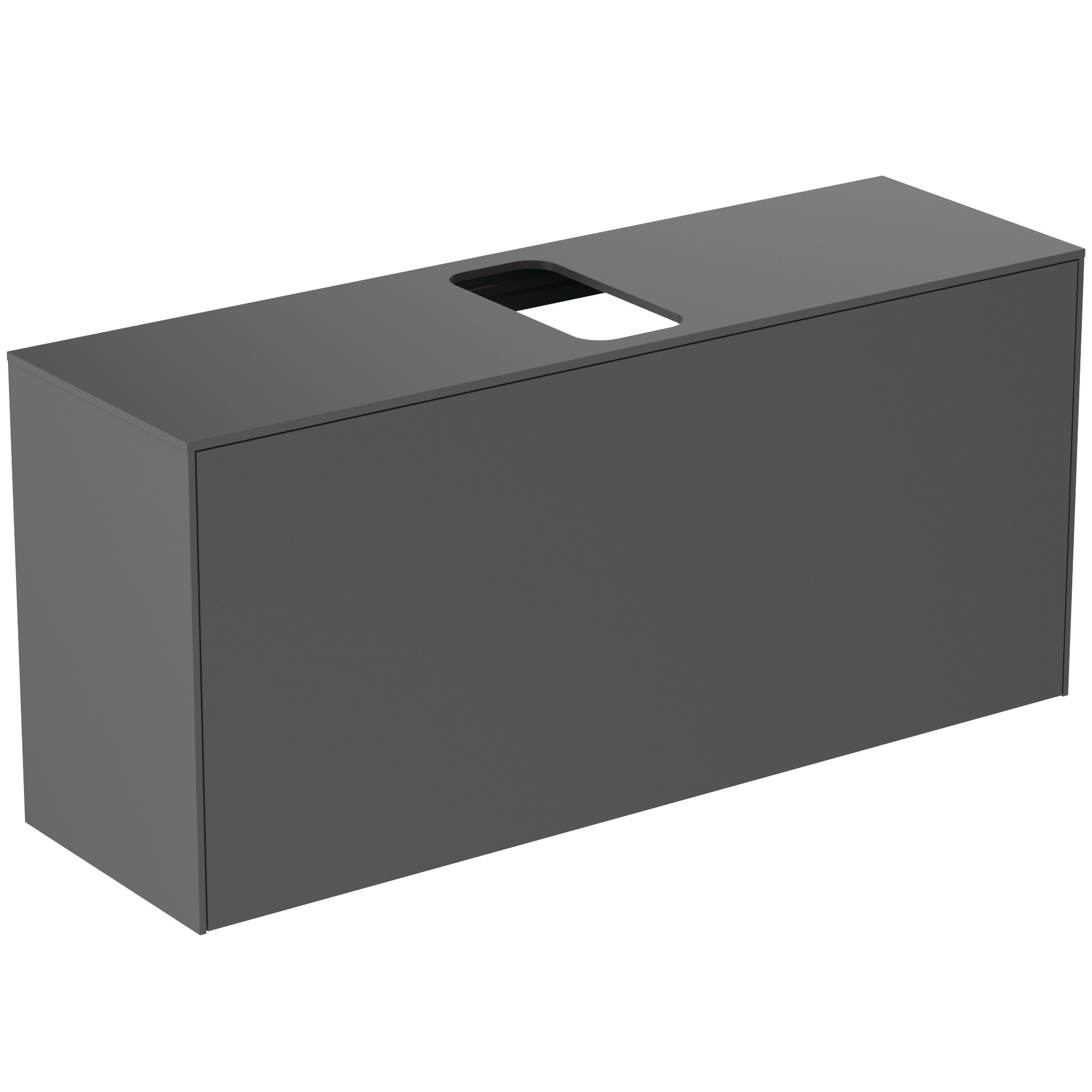 Ideal Standard Conca Meuble Sous-lavabo, 1 Tiroir, Découpe Au