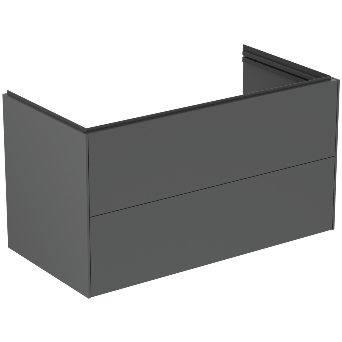 Ideal Standard Conca Meuble Sous-lavabo, 2 Tiroirs Push-open