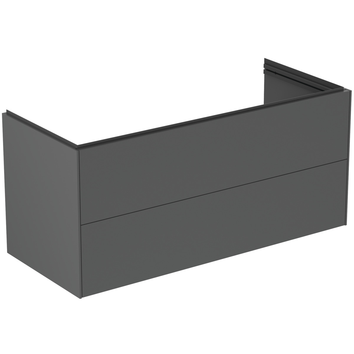 Ideal Standard Conca Meuble Sous-lavabo, 2 Tiroirs Push-open