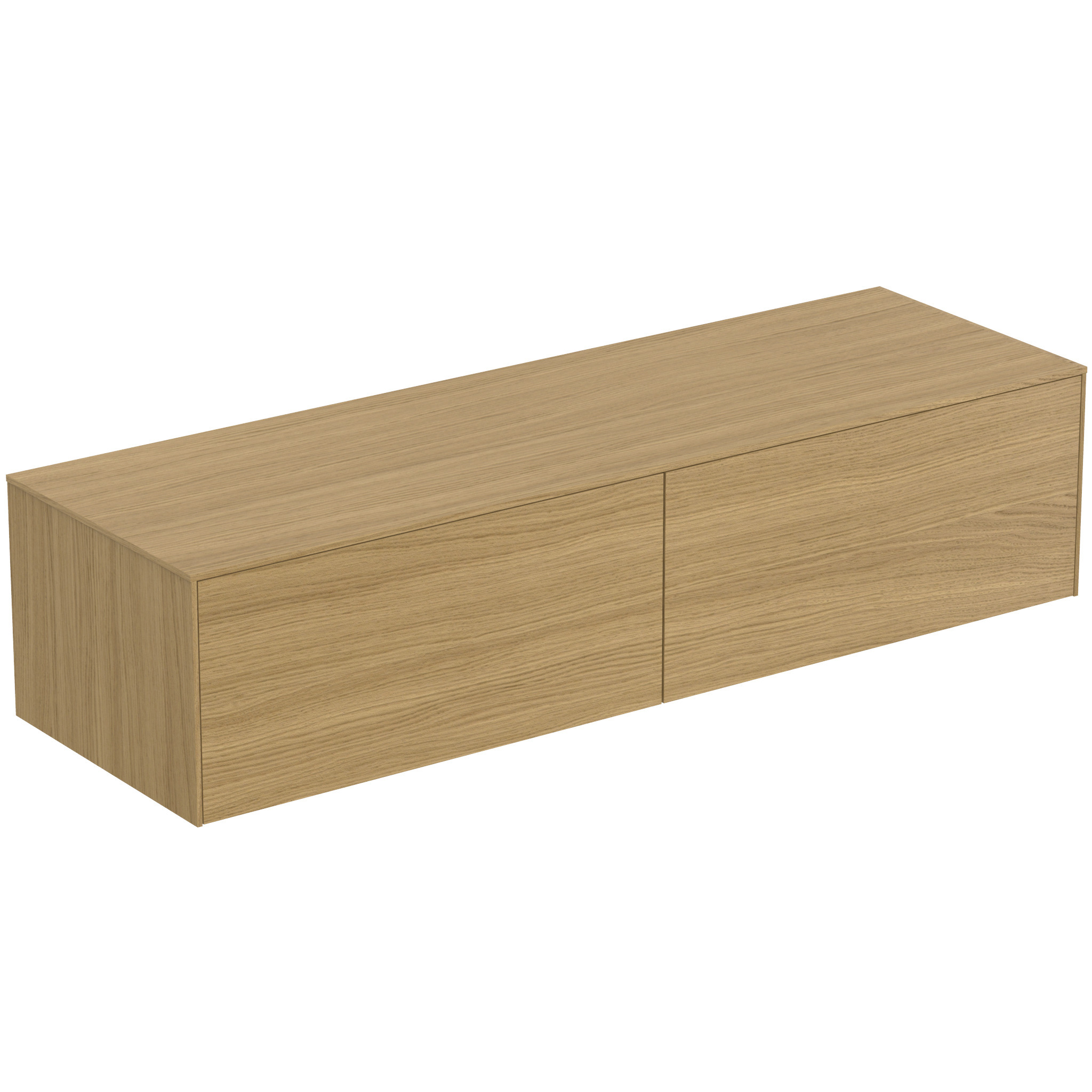 Ideal Standard Conca Meuble Sous-lavabo, 2 Tiroirs, Sans Découpe,