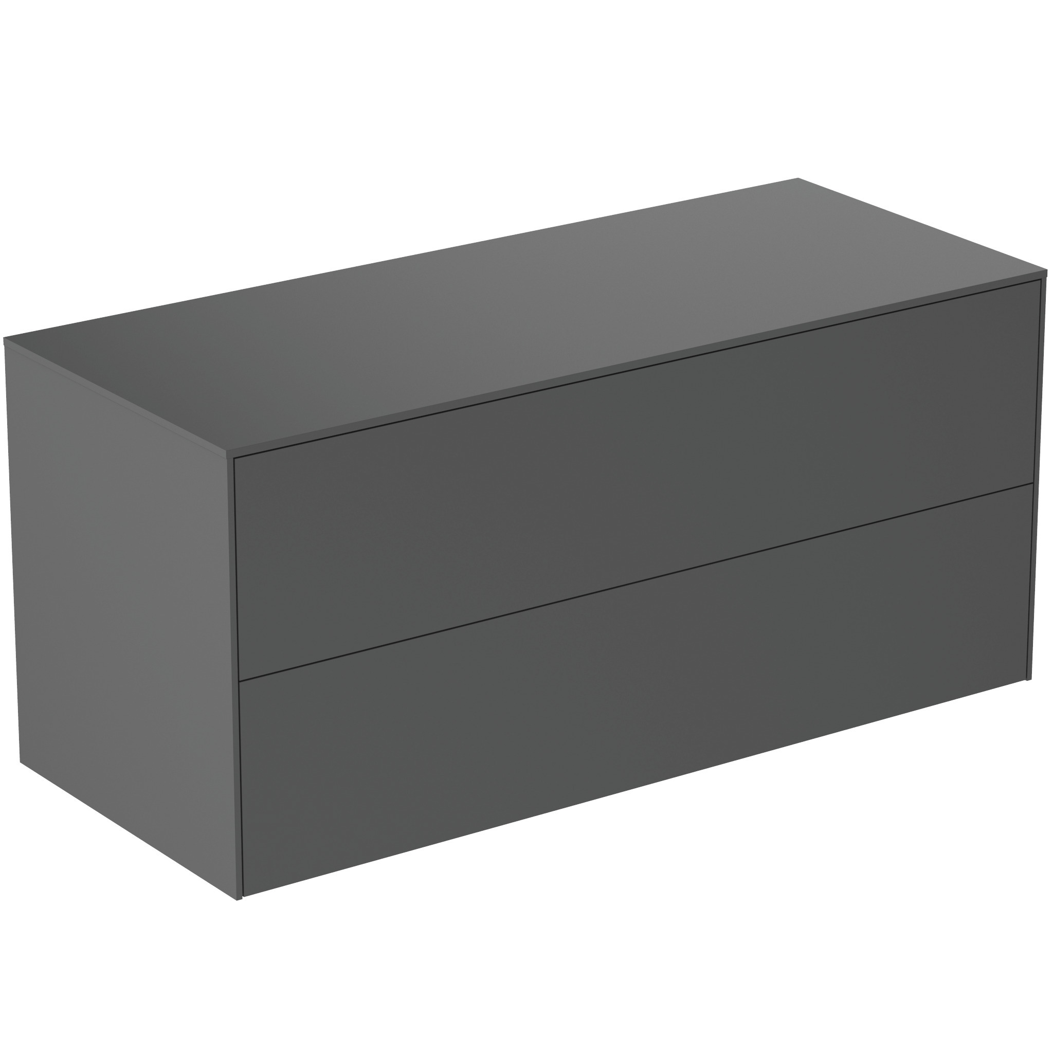 Ideal Standard Conca Meuble Sous-lavabo, 2 Tiroirs, Sans Découpe, Ideal Standard Conca Meuble Sous-lavabo, 2 Tiroirs, Sans Découpe,