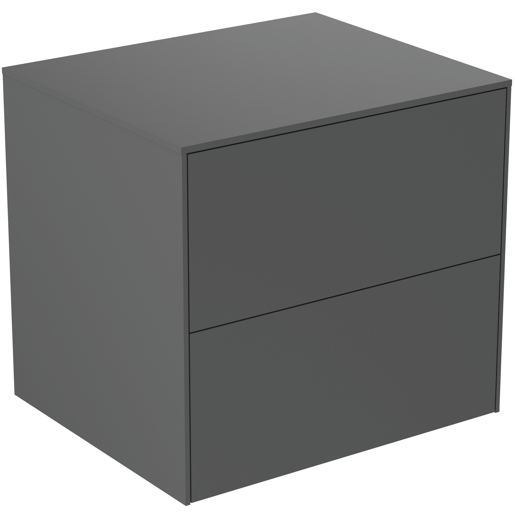 Ideal Standard Conca Meuble Sous-lavabo, 2 Tiroirs, Sans Découpe,
