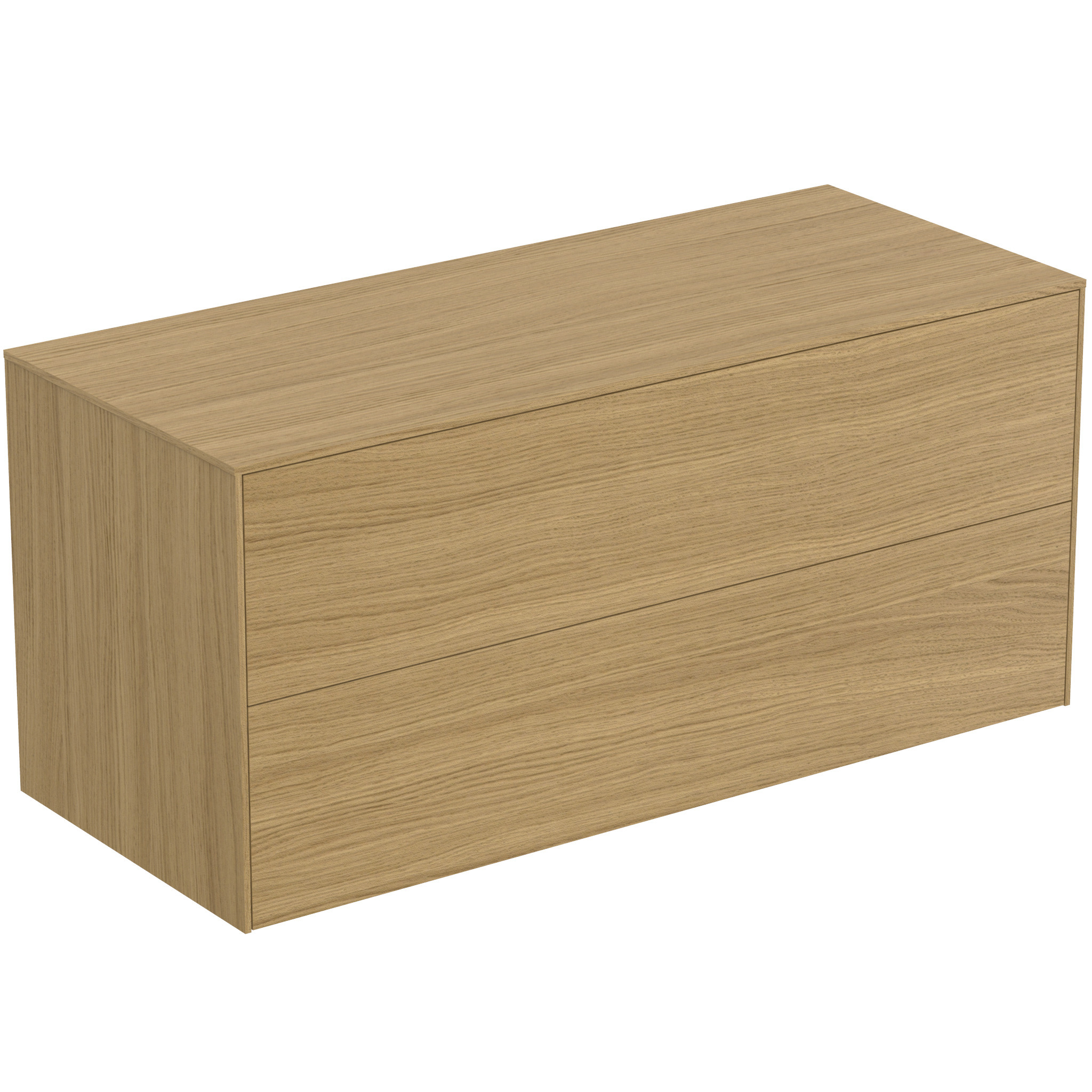 Ideal Standard Conca Meuble Sous-lavabo, 2 Tiroirs, Sans Découpe, Ideal Standard Conca Meuble Sous-lavabo, 2 Tiroirs, Sans Découpe,