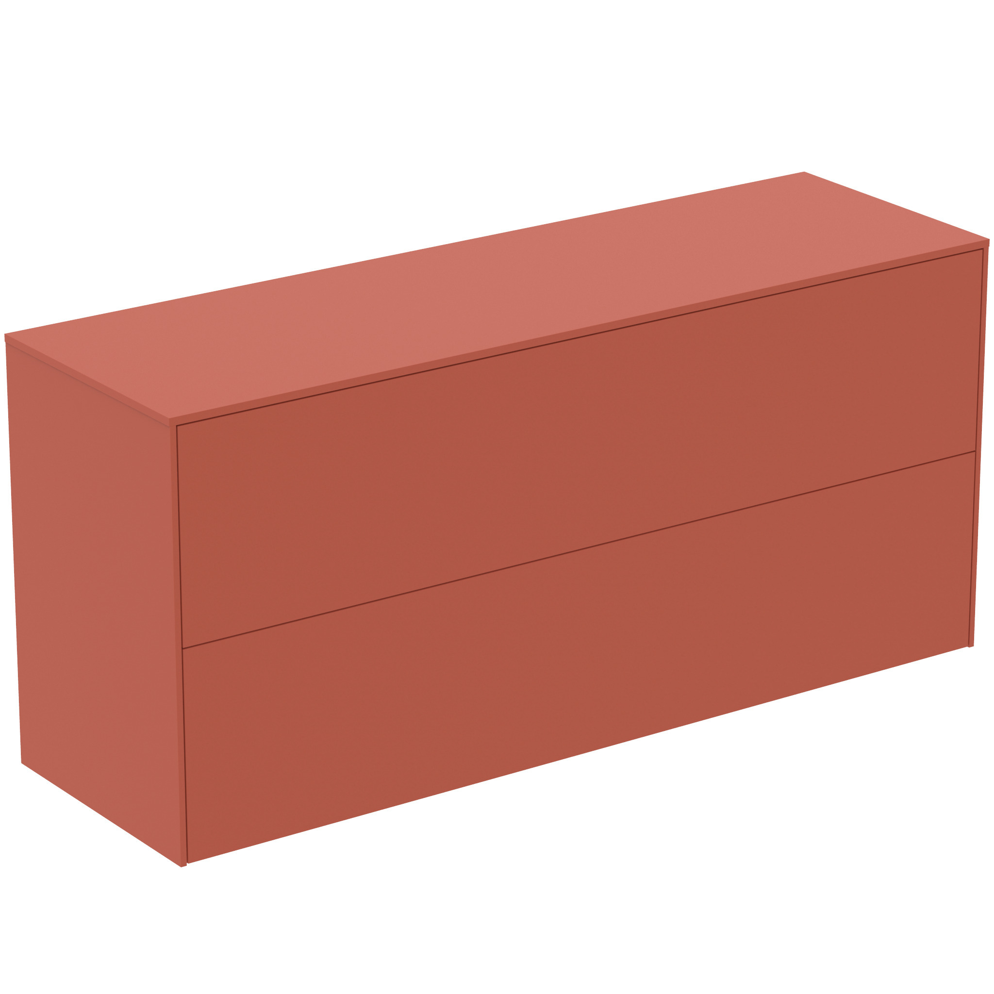 Ideal Standard Conca Meuble Sous-lavabo, 2 Tiroirs, Sans Découpe,