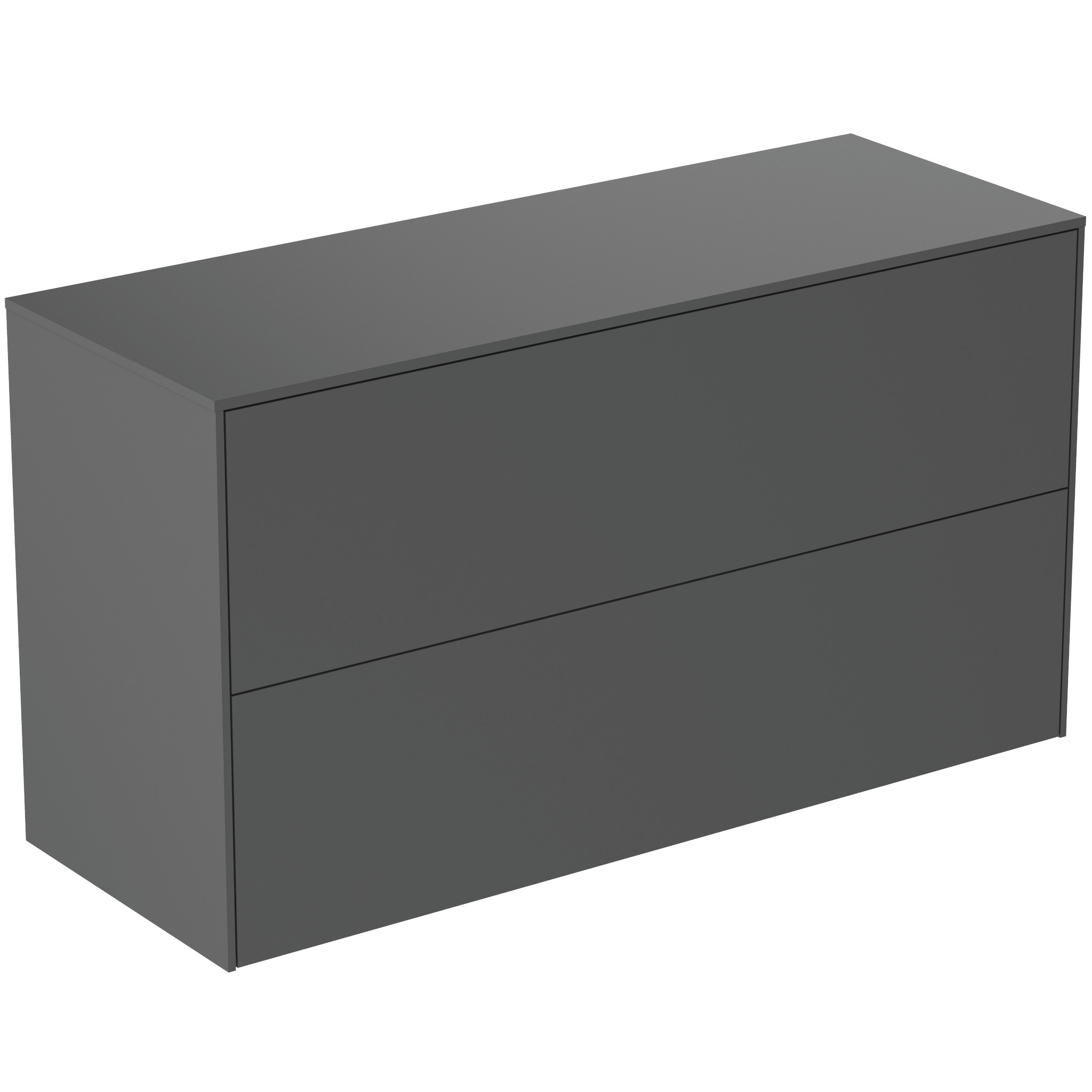 Ideal Standard Conca Meuble Sous-lavabo, 2 Tiroirs, Sans Découpe, Ideal Standard Conca Meuble Sous-lavabo, 2 Tiroirs, Sans Découpe,