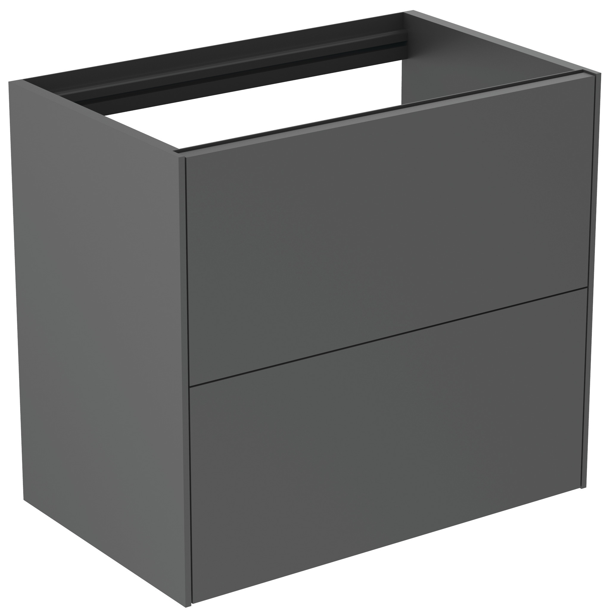 Ideal Standard Conca Meuble Sous-lavabo, 2 Tiroirs, Sans Plan De Ideal Standard Conca Meuble Sous-lavabo, 2 Tiroirs, Sans Plan De
